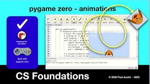 Pygame Zero Actor Animations