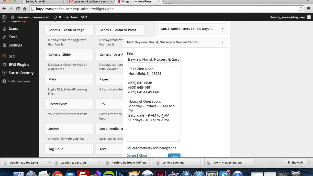 how-to-change-hours-on-wordpress-site-youtube
