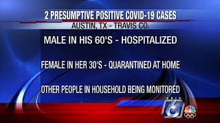 Two presumptive positive cases of Covid-19 confirmed in Austin