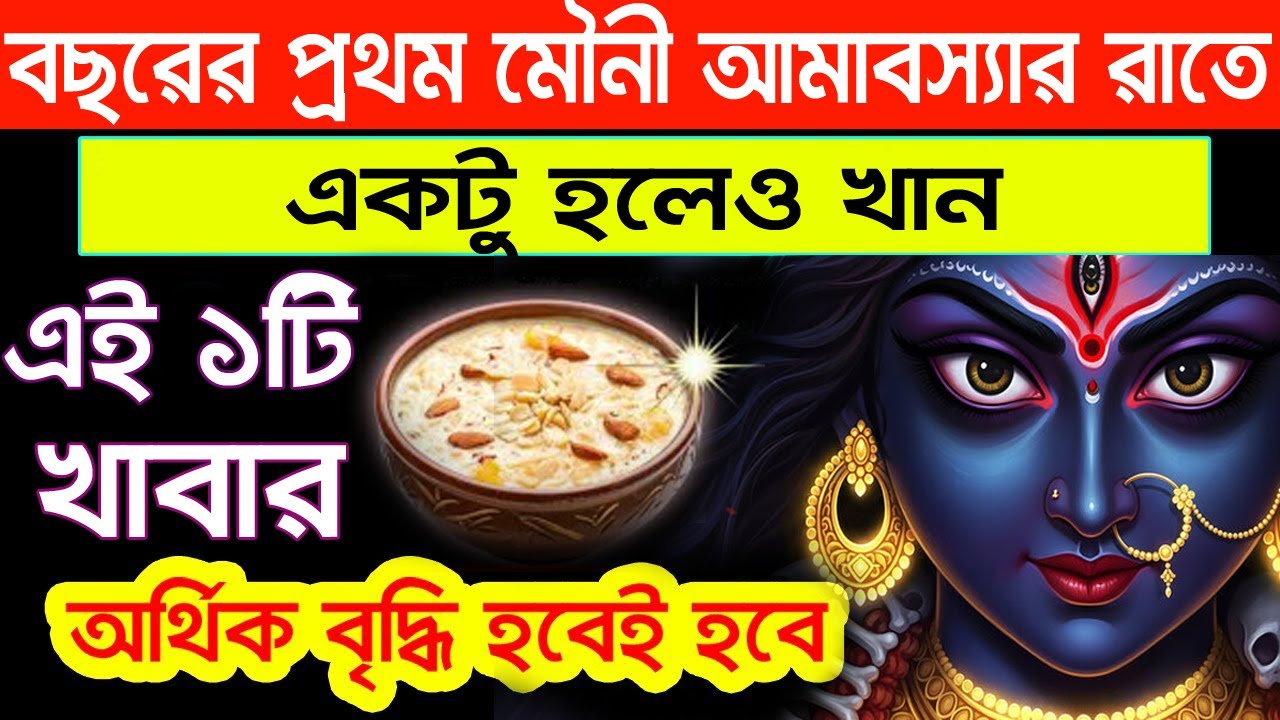 মৌনী অমাবস্যা দিন দিন এই ১ টি জিনিস অবশ্যই খান সারাজীবন সুস্থ নীরোগ থাকবেন।