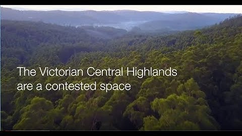 Environmental economic accounts for the Victorian Central Highlands