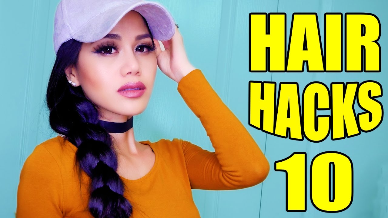 10 Hair HACKS every LAZY PERSON Should KNOW!!! AWESOME LIFE HACKS FOR HAIR!