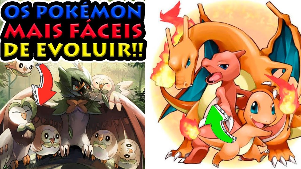 Qual é o Pokémon mais fácil de evoluir?