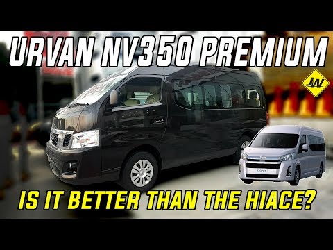 Nissan Urvan Premium NV350 MT  -Vehicle tour, review  -Is it better than the Hiace  Philippines