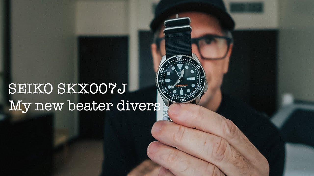 I BOUGHT A BEATER DIVERS Watch the SEIKO SKX007J1 - YouTube