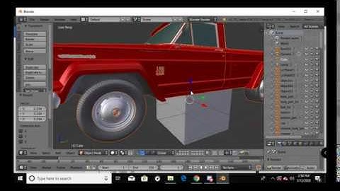 FS19 Modding, Blender Tutorial 4, Parts manipulation