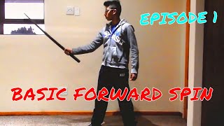 Cool Sword Trick Tutorials-Episode 1: Basic Forwardspin