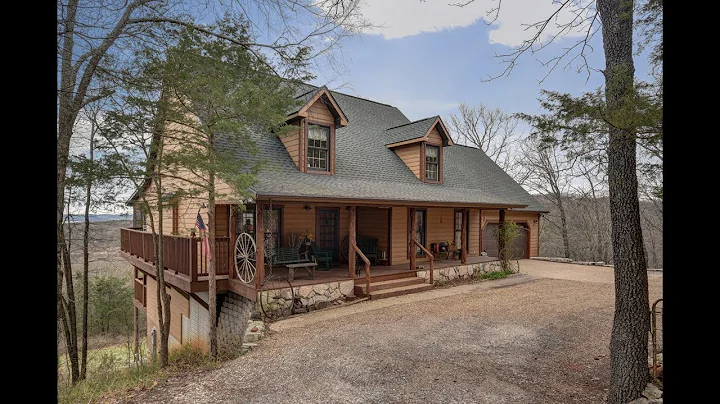 Branson MO lake home for sale, Branson MO drone vi...