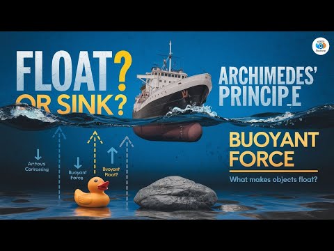 Why Do Objects Float or Sink? | Archimedes' Principle Explained"