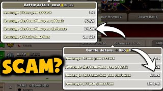 Is this A SCAM? Two CRAZY PAID DEFENCES accounts in my group in Legends 2! We need investigation!