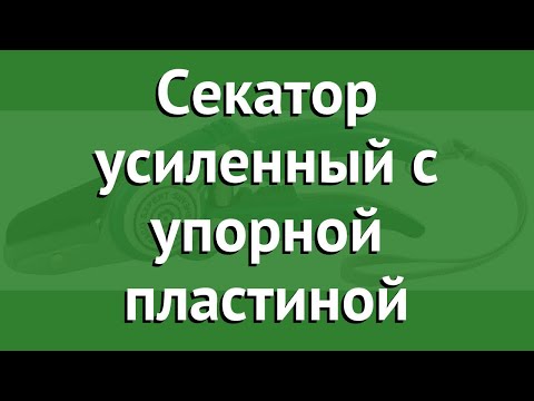 Секатор усиленный с упорной пластиной (Raco) обзор 4206-53/155C производитель Raco (Тайвань)