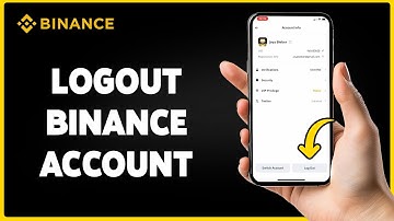 How To Logout Binance Account 2024 | Binance App Sign-Out Tutorial