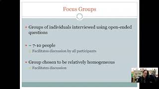 Other Qualitative Methods & Analyzing and Authenticating Data