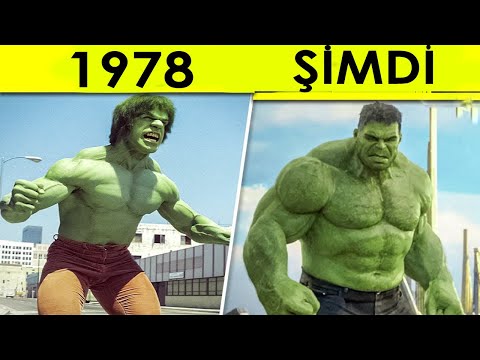 Dünden Bugüne Hulk Filmlerinin İnanılmaz Evrimi - Öncesi Vs Sonrası