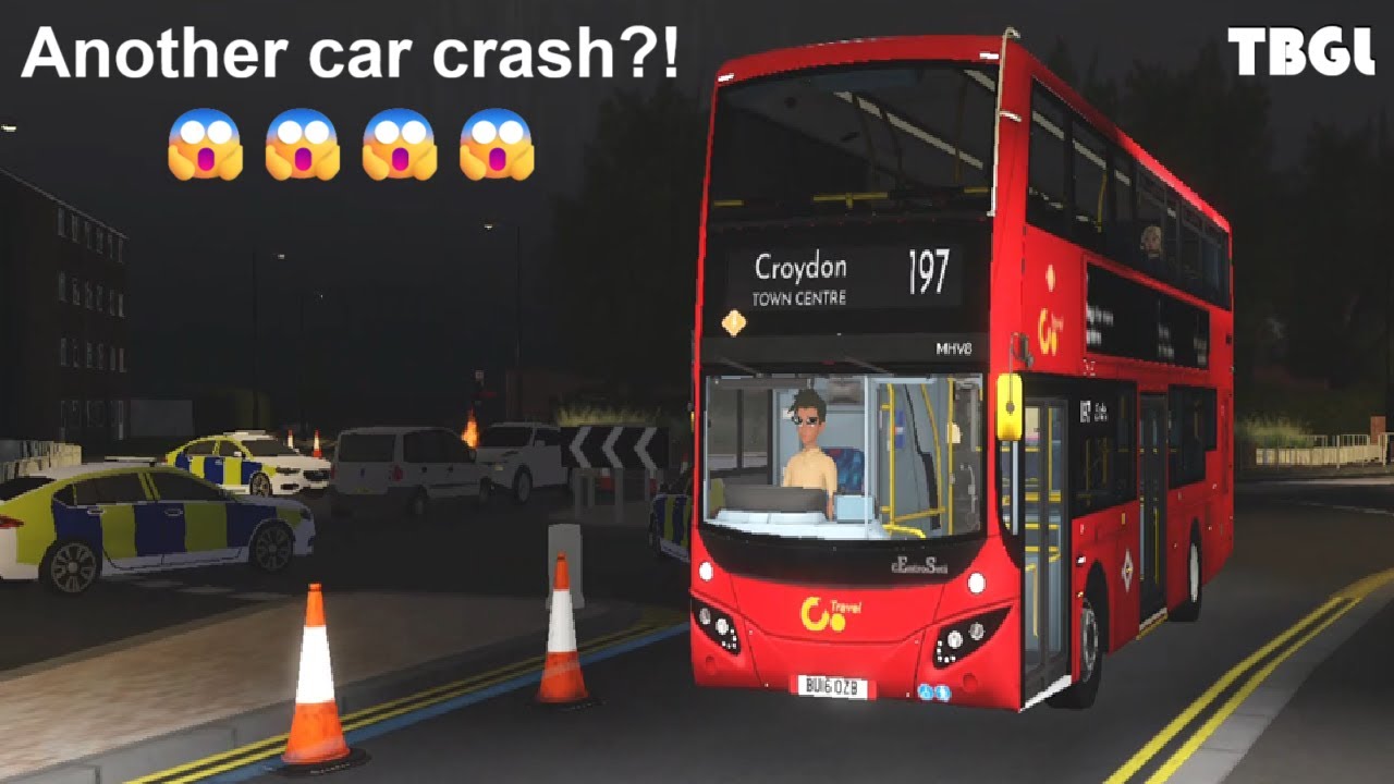The Updated Lower Addiscombe Road car crash incident in Roblox Croydon Redefined