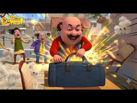 Motu ke pass Money in the Bag | Motu Patlu Full Movie | Kids Animated Movies | WowKidz Comedy