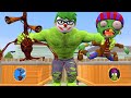 Scary teacher 3D NickJoker vs Tani Harley Quinn Troll Miss T and 3 neighbor coffin Dance animation