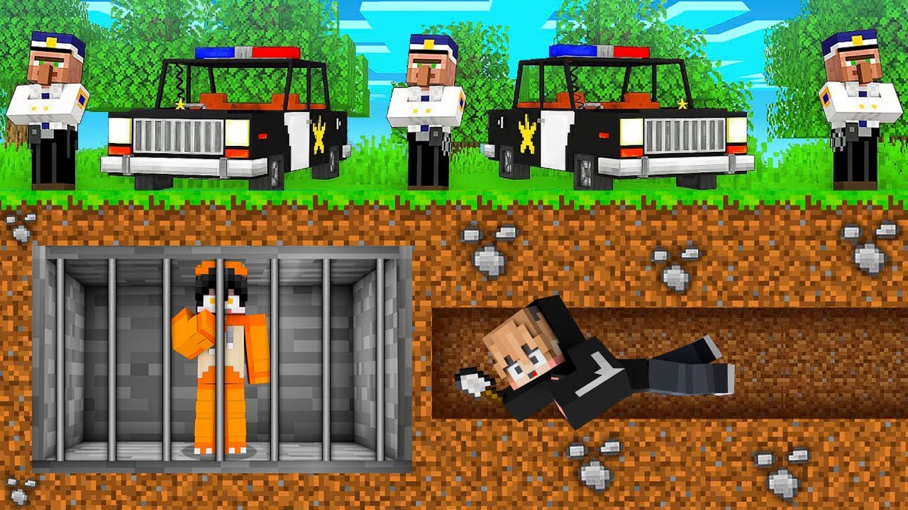 MENYELAMATKAN KEZRI DARI PENJARA BAWAH TANAH PALING MENGERIKAN DI MINECRAFT!!