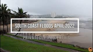 Margate Uvongo Floods  11 April 2022