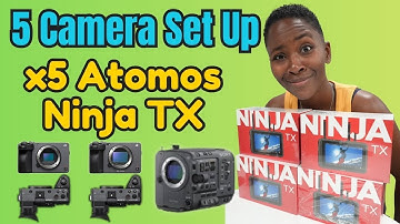 Atomos Ninja TX: 5-Camera Rig for Conferences & Live Events