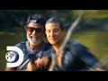 Bear Grylls and RajiniKanth Cross Crocodile-Infested Waters | Into the Wild with Bear Grylls