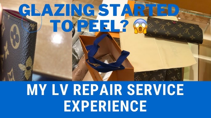how to remove red glaze from lv bag｜TikTok Search