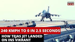 How India-Made Tejas Fighter Jet Landed On INS Vikrant: All You Must Know