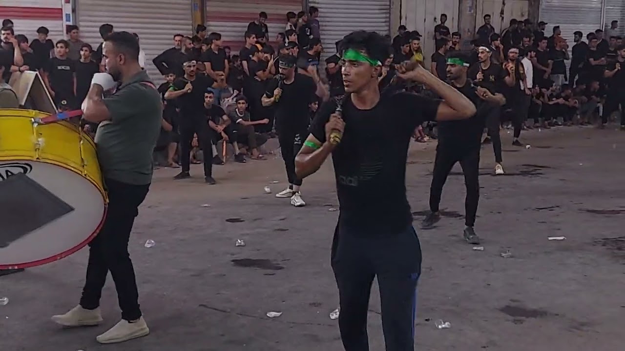 موكب غريب الطف للطلبه شوصفلكم  استعراض يموت يفووتكم😍😍💓 محرم 1444سوق ابو الخصيب