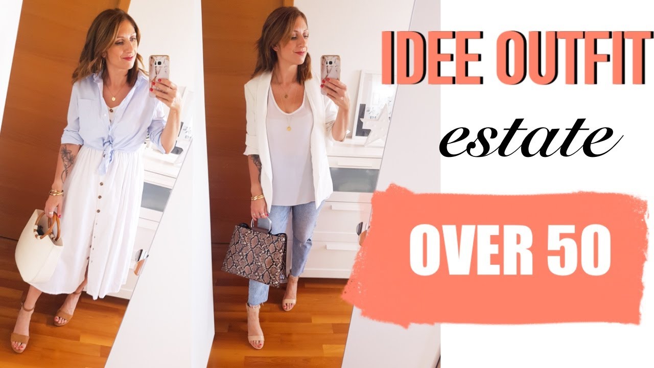 COME VESTIRSI A 50 ANNI - Idee outfit estate 2021 | Isabella Emme - YouTube