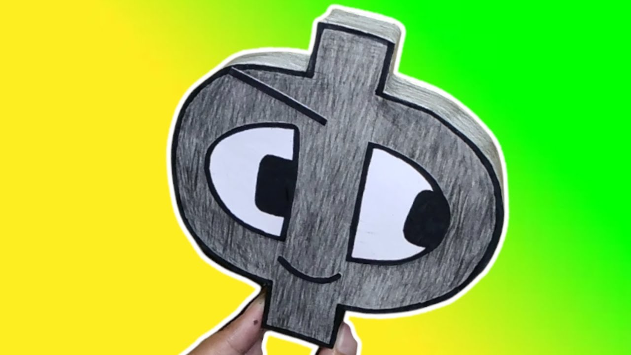 Paper Craft | Russian Alphabet Lore Ф | RALR | Alphabet Lore - YouTube