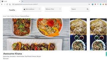 Foodka Angular App | Food Delivery App | PWA | Zomato Concept 🔥