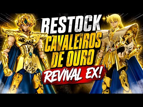 🔥 GOLD RESTOCK! Aiolia and Shaka Revival EX ARE BACK! | Cloth Myth EX