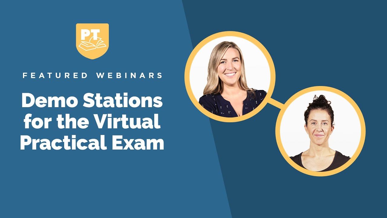 Demo Stations for the Virtual Practical Physiotherapy Competency Exam