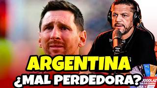 PEDRO GARCÍA EXPLOTA CONTRA LAS CONSPIRACIONES ARGENTINAS POR PERDER LA FINAL