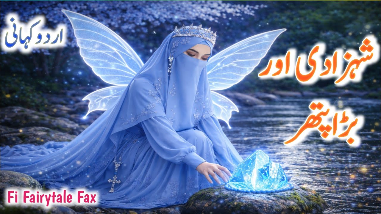 😊The fairy removed the big stone | urdu stories | Hindi fairy tales 