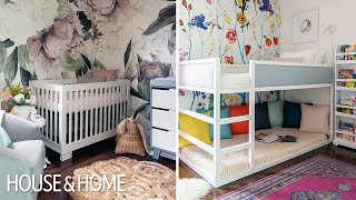 Room Tour: Two Pretty & Practical Little Girls' Bedrooms