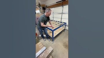 Today I am adding plywood to the Kreg Tool universal bench and showing how I keep it square