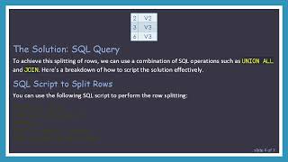 Famous Split One Row to Many in SQL: An Easy Guide Wealth