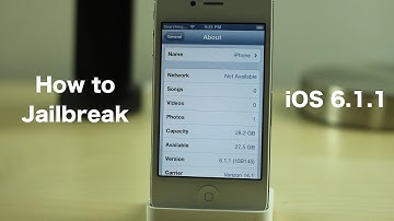 How to jailbreak iOS 6.1.1 untethered with evasi0n