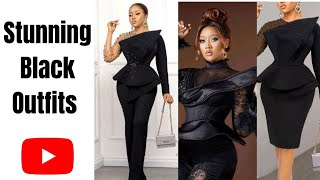 Black Dinner Gown | Stunning Black Outfits