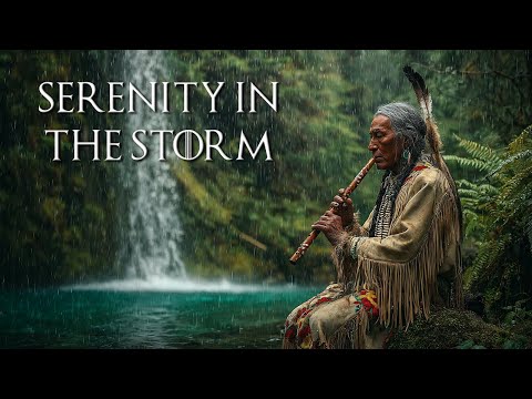 Serenity in the Storm | Native American Flute & Rain Sounds for Deep Sleep & Inner Peace