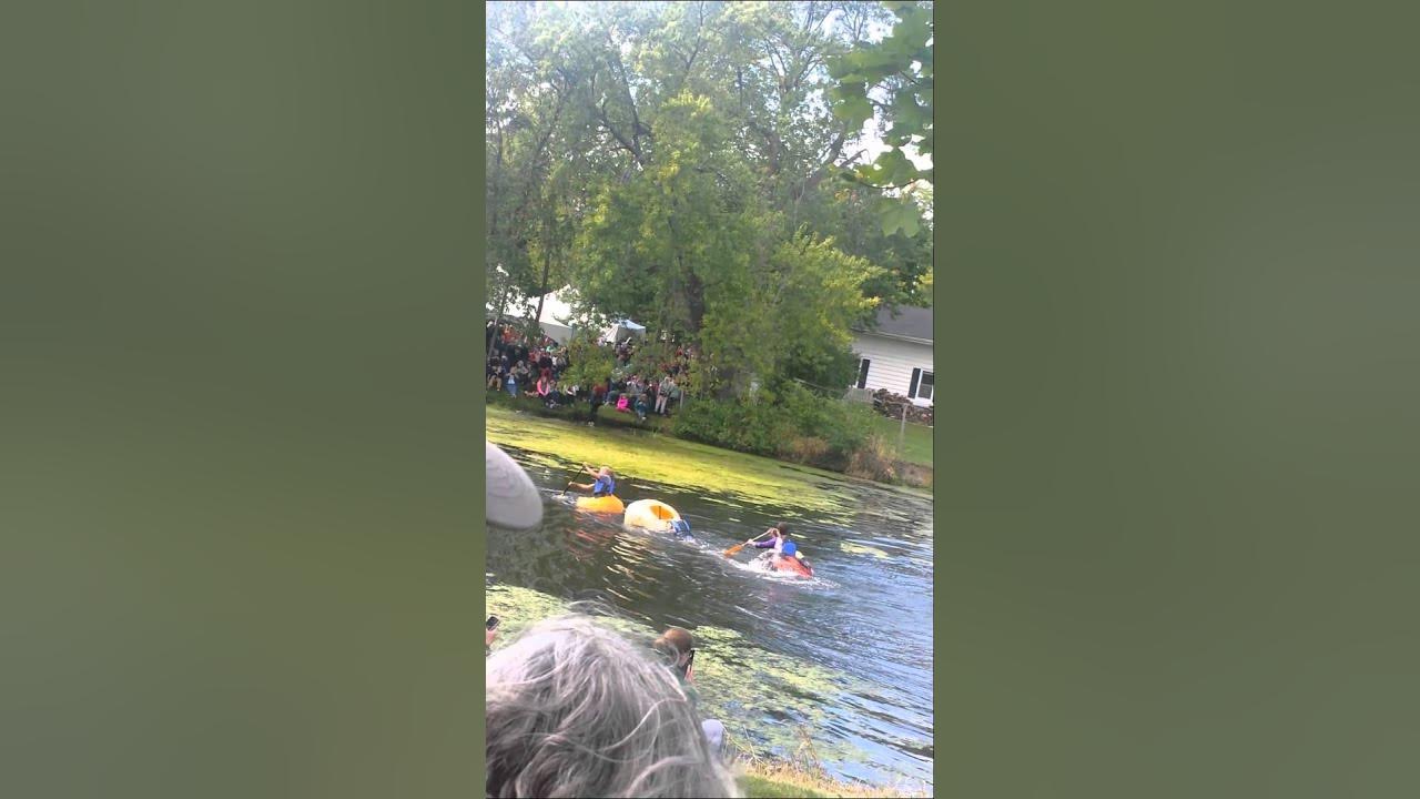Cedarburg Fall Festival Pumpkin Regatta 2014 YouTube