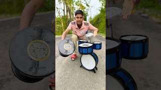 Jazz Drum Vs CB Dholak🪘2Ta Full Musical band set🥁 Abar Unboxing Delam 😜