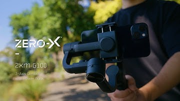 Zero-X G100 | 3-Axis Gimbal with Power Bank