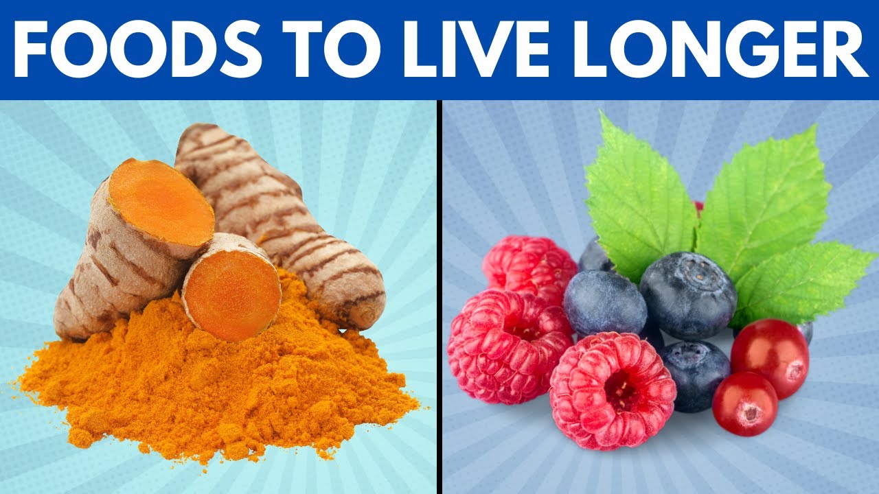 Top 10 Popular Foods To Eat To Live Longer - YouTube