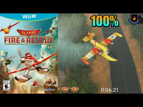 Disney Planes: Fire u0026 Rescue [24] 100% Wii U Longplay