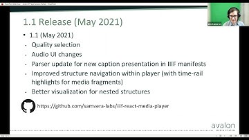 Avalon IIIF Player Demo