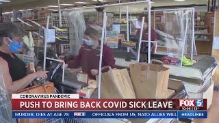 California Pushes To Bring Back COVID Sick Leave