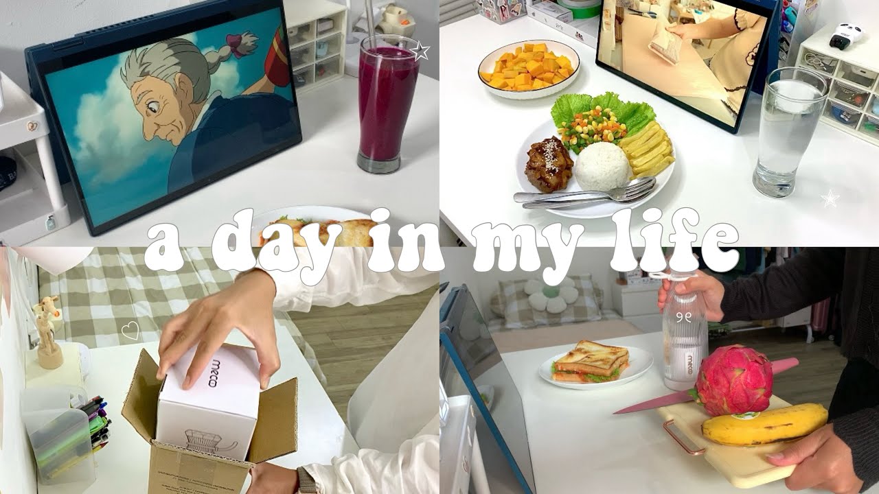 A Day In My Life Anak Kost : Make a Juice ft. Mecoo Portable Juicer, Beef Steak 🥩 & etc || Devi Vlog