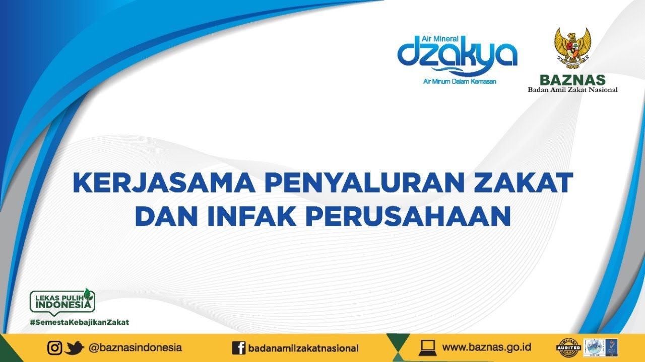 Pt Dzakya Tirta Utama Air Minum Syariah Muslim Terbaik Halalan Toyyiban